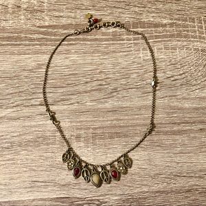 Lucky Brand peace necklace